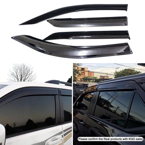 Pare-<span class=keywords><strong>pluie</strong></span>/visière <span class=keywords><strong>de</strong></span> porte anti-UV pour voiture, déflecteur <span class=keywords><strong>de</strong></span> fenêtre en PC/PMMA pour TRITON/STRADA/L200 2019-2023 - Product Image 4