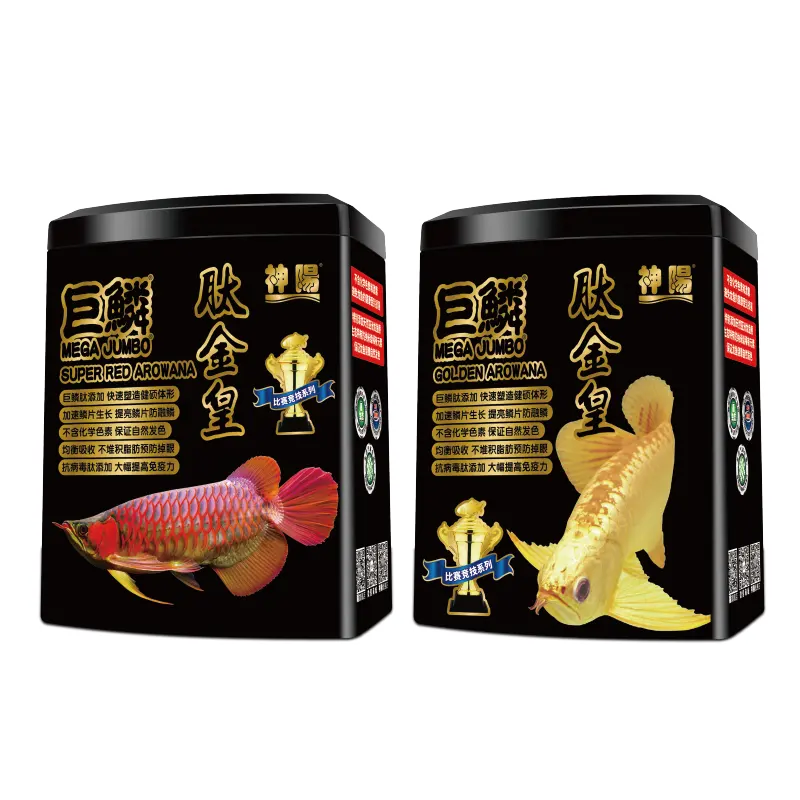 OEM Special Competition Grade Goldfish Food High First Bite Ratio Non Muddy Water 320g Dragon Fish Feed