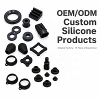 Vente en gros d'usine OEM ODM, produits en silicone moulés sur mesure, pièces en silicone multi-types, étanches et antichoc