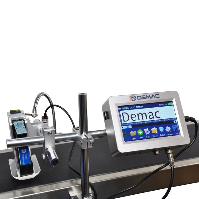 DEMAC Online Inkjet Printer for Barcode/real-time Date/QR Code Printing(Proofing Available)