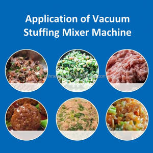 YN Vacuum <b>Meat</b> Chicken Beef Stuffing <b>Mixer</b> Sausage <b>Mixer</b> for Restaurant Competitive Price New 50-1200kg/batch 220V/380V 2-Year - Product Image 2