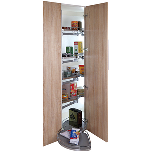 Accesorios para armarios de <span class=keywords><strong>cocina</strong></span> TKK, cesta de esquina ciega, almacenamiento de armario antideslizante, <span class=keywords><strong>bandejas</strong></span> oscilantes de esquina mágicas <span class=keywords><strong>extraíbles</strong></span> - Product Image 4