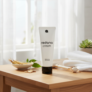 [DANA] Crème Redana 70ml Végane Hydratante et Nourrissante pour Visage et Corps Bébé Tube Usage Jour Ginseng Rouge Sans Parfum Peptide Apaisant Tous Types de Peau - Product Image 3