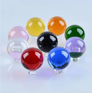 Красочный УФ-шар из смолы для украшения дома, игрушечный шар, корпоративные подарки, деловые подарки, волшебный шар из акриловой смолы