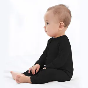 बच्चों के कपड़े कस्टम लोगो थोक ओम ओडीएम बहु-रंग कार्बनिक सूती कपड़े नवजात शिशु रेंगने वाले कपड़े बांस बच्चे के कपड़े