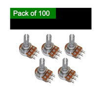 Potentiomètre réglable 10K Ohm, résistance variable simple, potentiomètre rotatif pour projets électroniques DIY Arduino Raspberry Pi
