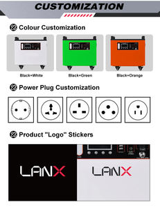 Venta al por mayor de alta calidad 2200W 3000W 220V Sistema de energía Hierro LiFePO4 Sistema de almacenamiento de energía Estación de energía solar al aire libre - Product Image 6