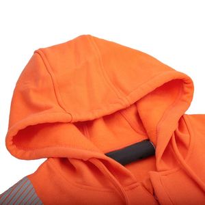 เสื้อฮู้ดผ้าฟลีซกันไฟ NFPA 2112 ผลิตตามสั่งขายส่ง เสื้อสเวตเชิ้ตทนไฟ เสื้อผ้ากันไฟแบบมีฮู้ด ย้อมสี VAT - Product Image 4