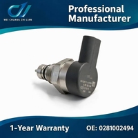 Válvula Reguladora de Presión de Combustible Common Rail 0281002494 A6110780449 para Mercedes W203 W211 E320 CDI BMW E46 E90 330d