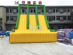 Đối với hồ bơi biển <span class=keywords><strong>Aqua</strong></span> công viên nước đồ chơi nổi đảo trượt leo lên và trượt <span class=keywords><strong>Inflatable</strong></span> leo tường với trượt - Product Image 6