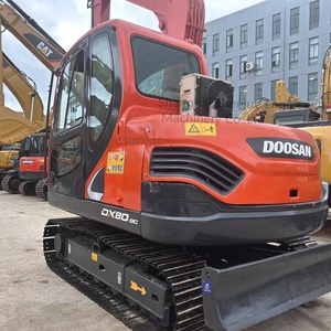 Excavadora Usada Doosan DX 80, la Más Vendida, Original de Corea, Doosan 8 Toneladas DX 70 DX60, Excavadora de Orugas Dx80 Dx 80 - Product Image 6