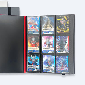 Archivalpro PP Vente en <span class=keywords><strong>gros</strong></span> Organisé Grande Capacité 9 Poches Bande Élastique Plusieurs Couleurs <span class=keywords><strong>Carte</strong></span> Photo Collector Album de Cartes à Collectionner - Product Image 1