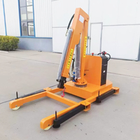 Eterlift Kompakter Elektrischer Mobilkran, Hydraulischer Mini-Tragkran für Garagenwartung, Kleines Hebezeug
