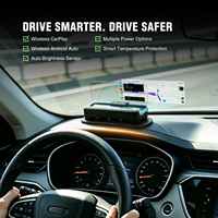 VIVIHUD Écran de Conduite Portable Universel Intelligent GPS Électronique OBD 2,99 Pouces Android Auto Carplay HUD Affichage Tête Haute