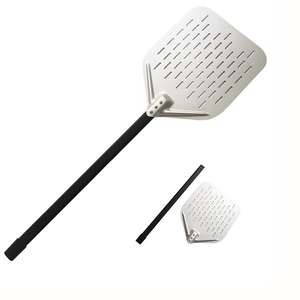 Pala <span class=keywords><strong>de</strong></span> aluminio para Pizza, pala desmontable para hornear, pala <span class=keywords><strong>de</strong></span> pelar Pizza con mango plegable, gran oferta - Product Image 5