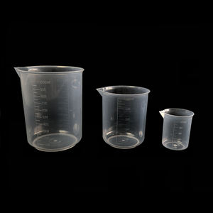 प्रयोगशाला रासायनिक बहुउद्देशीय 50 मिली 100 मिलीलीटर 150 मिली 250 मिली 500 मिली 1000 मिलीलीटर पारदर्शी पीपी स्नातक प्लास्टिक बीकर - Product Image 4