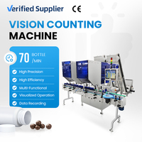 Machine de comptage de noix gommeuses de bonbons de pilule visuelle électronique automatique de capacité élevée
