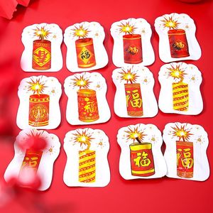 Juguete de Simulación de Petardos de Año Nuevo, Plástico, con Luces LED, Artículos para Fiestas, Decoración de Año Nuevo Chino, Regalo de Broma - Product Image 5