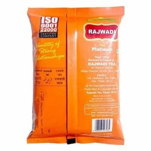 Bolsa de sellado central impresa, bolsa de embalaje de papel de aluminio con logotipo personalizado para aperitivos, especias, café en polvo, té y almacenamiento de productos alimenticios - Product Image 1