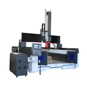 360 도 자동 스핀들 5 축 Cnc 라우터 목재 밀링 조각 조각 기계 Cnc 5 축 cnc 라우터 2000x3000 5 축