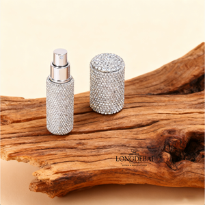 5ml High-quality Factory Wholesale Crystal Stone Bottom Reusable Mini Perfume <b>Bottle</b> with Lid - Product Image 3