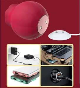 Zuigende vibrator vaginaballen tonglikken orale stimulatie intieme artikelen pompoenbloemvorm seksspeeltjes voor vrouwen volwassenen 18+ - Product Image 2