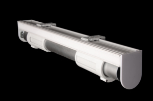 Système de rail pour stores romains à commande par chaîne robuste SM590 H590 pour bâtiments commerciaux - Product Image 2