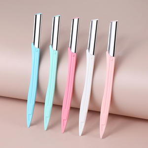 Depilador de Cejas, Removedor de Vello Facial, Herramienta Exfoliante de <span class=keywords><strong>Dermaplaning</strong></span>, Recortador de Cejas Multiusos - Product Image 4