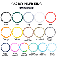 Piezas para Reloj G-Shock Puntero de Metal Manecillas Luminosas de Hora Anillo Interior Anillo de Escala Índice Esfera de Reloj GA2100 para Reloj Casio