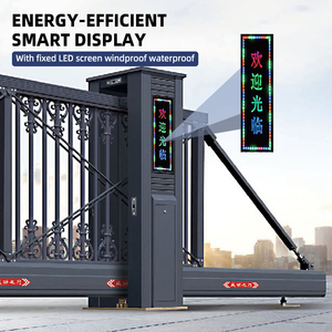 <span class=keywords><strong>Prix</strong></span> d'usine <span class=keywords><strong>barrière</strong></span> de circulation routière rétractable en aluminium clôture porte en porte-à-faux porte <span class=keywords><strong>électrique</strong></span> pour l'hôtel - Product Image 3