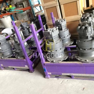 Pièces de machines de construction Hangood : Moteur d'orientation ZX200-3 pour excavatrice 4610138, ensemble moteur d'orientation avec boîte de vitesses - Product Image 3