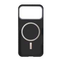 Nouvelle coque de téléphone tendance de luxe en fibre d'aramide véritable magnétique couleur unie pour iPhone 18 18Pro 18Pro Max Housse unique