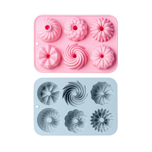 OEM&ODM 1-Piece Eco-Friendly Stocked Even Different Styling Savarin Cake Chiffon Cup Mousse 100% <b>Silicone</b> Mold <b>Baking</b> Pan - Product Image 6