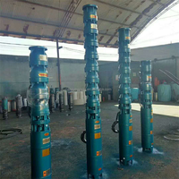 Pompe à eau industrielle en acier inoxydable haute pression 15HP 5KW, machine de pompage d'eau propre submersible pour l'irrigation agricole