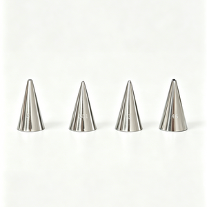 Ensemble de 4 embouts à pâtisserie floraux # 3, # 301, # 13, # 46, Outils de décoration de gâteaux DIY en acier inoxydable - Product Image 6