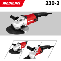 Meuleuse d'angle 230 avec interrupteur à bascule-Parfait pour couper et polir