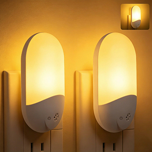 Custom Logo 565–590 nm Night <b>Light</b> Dusk to Dawn Night Lamp <b>Led</b> Presence Night <b>Light</b> for Bedroom Bathroom <b>Hallway</b> nachtlampe - Product Image 3