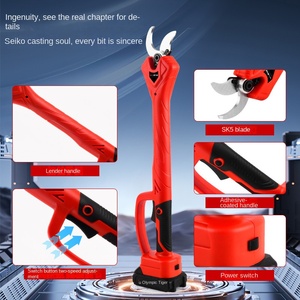 Nouveaux sécateurs électriques multifonctionnels <span class=keywords><strong>sans</strong></span> <span class=keywords><strong>fil</strong></span> <span class=keywords><strong>sans</strong></span> brosse outils de <span class=keywords><strong>jardin</strong></span> de qualité bricolage avec poteau allongé et poignée en plastique - Product Image 4