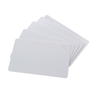 Carte RFID PVC intelligente en gros de haute qualité, 125 kHz, haute fréquence, programmable, carte NFC vierge, puce 1k, pour hôtel, couleur blanche