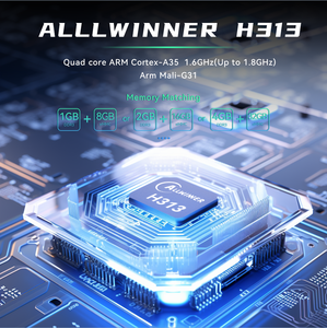 Nouveau BT H.265 HE.VC Allwinner H313 Android 10 tv box haute vitesse 4k avec vente en gros best-seller tv box - Product Image 5