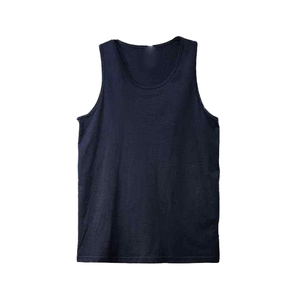 Débardeur de sport décontracté pour homme, en coton lourd de 220 g, sous-vêtement de fitness tricoté, débardeur de fitness en coton lourd de 220 g - Product Image 1