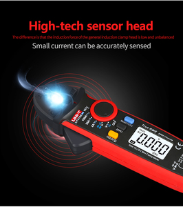 UNI-T UT210EポータブルデジタルACDCクランプメーター真のRMS電流電圧テスター抵抗周波数計 - Product Image 6