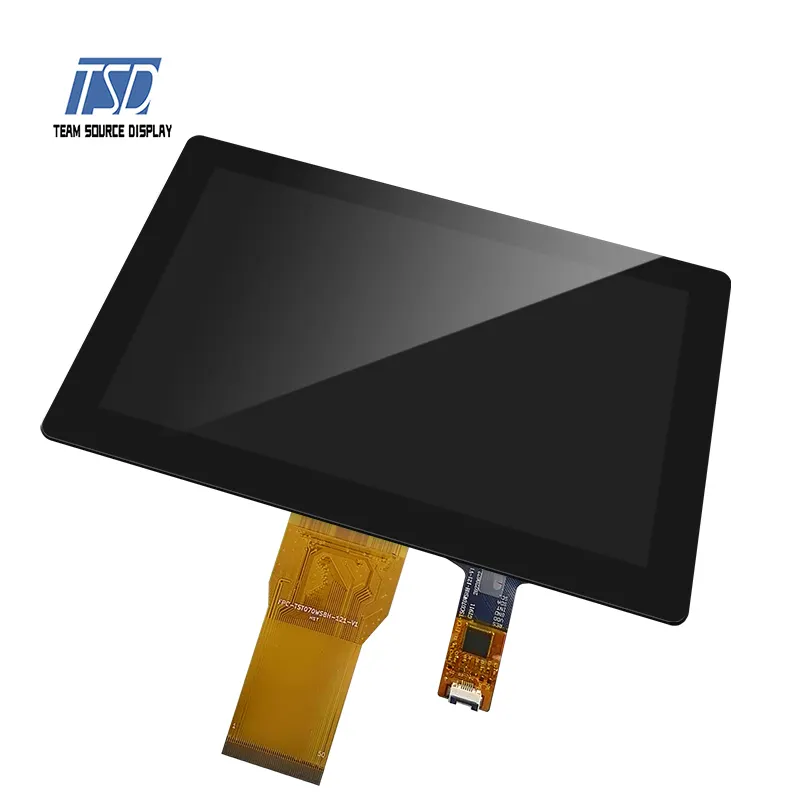 2024 New 7 Inch 1024xRGBx600 Resolution RGB Interface ST7789 Driver IC Customized IPS TFT LCD Display