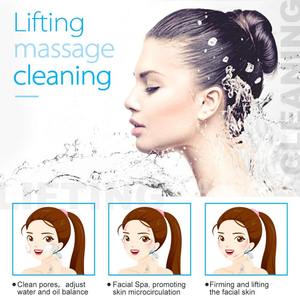 <span class=keywords><strong>Brosse</strong></span> <span class=keywords><strong>nettoyante</strong></span> faciale en silicone 3D en forme de V à triple <span class=keywords><strong>brosse</strong></span> pour un nettoyage en profondeur – Meilleure vente - Product Image 4