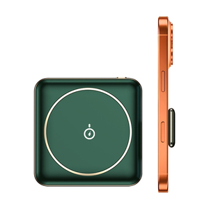 พาวเวอร์แบงค์พกพาคุณภาพสูง แม่เหล็กไร้สาย 5000 มิลลิแอมป์ มินิพาวเวอร์แบงค์สำหรับ <span class=keywords><strong>iPhone</strong></span> - Product Image 1