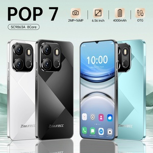 Téléphone portable POP7 4 Go + 64 Go LTE à succès, système d'origine, processeur Octa Core, écran HD, certification Google, compatible mondial - Product Image 2