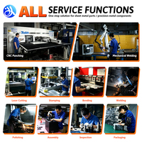 Service de fabrication sur mesure de tôlerie métallique, découpe laser, estampage, soudage, boîtiers d'affichage pour ordinateurs industriels