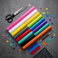 Vinilo Autoadhesivo de PVC de Color para Corte, para Logotipos Personalizados, Letreros de Tienda, Carteles Exteriores, Publicidad Impermeable, Material en Bruto