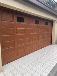 <span class=keywords><strong>Porte</strong></span> de <span class=keywords><strong>garage</strong></span> sectionnelle inclinable moderne standard américaine <span class=keywords><strong>avec</strong></span> fenêtre grille supérieure pour entrepôt, <span class=keywords><strong>portail</strong></span> automatique, résidentiel et villas - Product Image 5