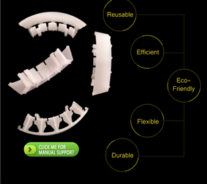 Pinces pour Branches de Plantes, Clips de Pliage en Plastique pour Plantes, Clips de Jardinage à Faible Stress pour une Utilisation Facile en Intérieur et en Extérieur - Product Image 4